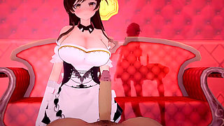 Kanojo, Okarishimasu - Chizuru Maid Ntr Sex - 3D Hentai Animations