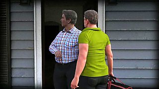 Professor's Slut Wife Fucks Mike Rough Surprise Sex