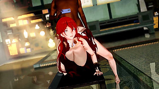 Honkai Star Rail - Himeko BDSM Rough Sex Bondage - 3D Hentai Animations