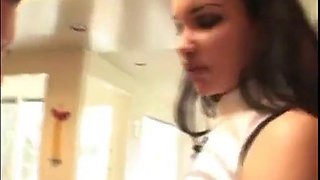 Latina Henna Heaven lets the first person who knocks on the door of her house fuck her: Porn