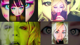 Goddess Lana - Hot Sensual Dildo Sucking Compilation 1