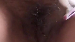 I Shave My Big Hairy Pussy to Go to the Beach in a Bikini and Get the Cocks Hard