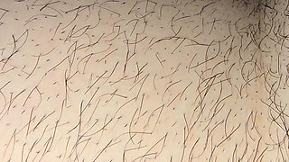 Step mom hand hold tight step son big dick in erection for her husband