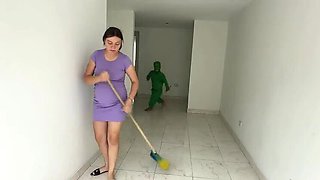 Horny Monster Fucks Pregnant Latina Hard - Anal & Blowjob with Julianaburning