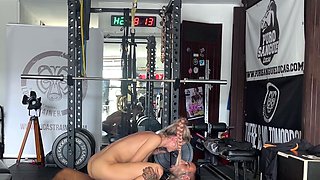 I destroy Shona River's pussy in the gym