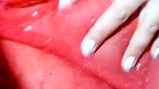 Asian MILF Teases on Webcam in Panties