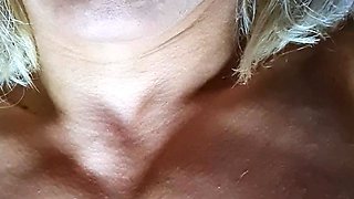 Amateur striptease and Solo masturbation