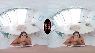 VRLatina-Sheila Ortega Test me then take me: Blowjob, Doggy  Cowgirl Porn