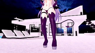 Lengthy haired Blonde hentai