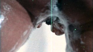 Erotic masturbation with brunette beauty