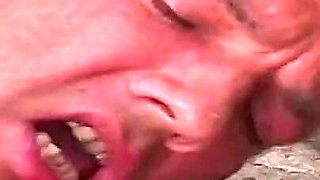 Vintage Blonde MILF Ravished in Barn and Outdoors