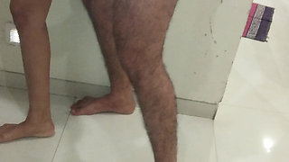 Boss and secretary. Old young. Boss fucked young secretary and cum twice. Handjob cock. Masturbation