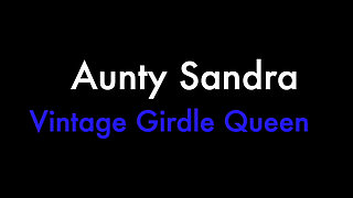 Aunty Sandra Wearing Her Everyday Girdle