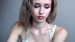 Naked Blonde Teen Girl Pussy Masturbation On Webcam