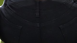 Real amateur couple outdoor ass fuck and anal creampie in hd