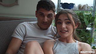 Shameless teen foot fetish mind-blowing X-rated scene