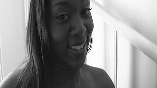 Erika Vution, Busty Black Slut, Loves Derrick Pierces Big Cock