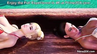 Take Me From Behind! Prime3DX Futanari Anal Animation