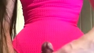 Marinamnca Standing Masturbation