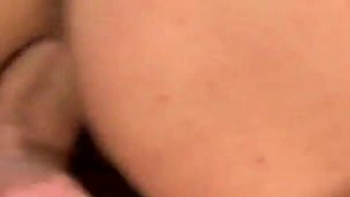 Gilly Sampson a slutty girlfriend with a shaved pussy gets turned on by cock and takes it in her mouth