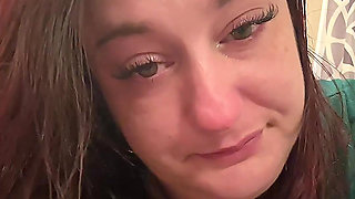 Constipation Toilet Struggle Close up of My Face with Desperation and Weeping by Bella Blast