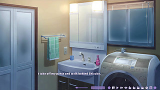 Hentai Game - Summer Clover - The Wet Climax of the Caring Office Lady - Shizuko Hentai