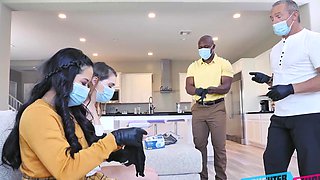 Big-titted sirens crave Marcus's BBC in a wild threesome