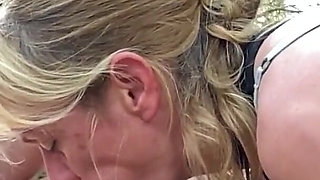 Stop Coming Back From the Beach, Between Trees Blowjob