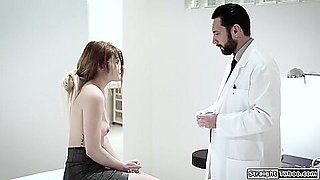 Adria Rae - Doctor Tricks 19yo Virgin Into Fucking