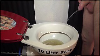 2 Piss - Sip Sluts Vs A Toilet Bowl With 10 Liters Of Piss! Full Movie / Camera 1 13 Min