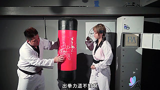 Bad Bad Fucks Her Karate Master in the Dojo