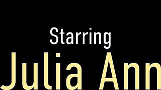 Julia Ann Live featuring Julia Ann's big tits video