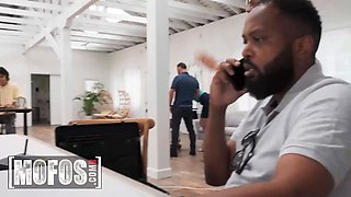 Mofos - sumptuous office employee nicole rae hooks up with her coworker Johnny Love after a lengthy meeting