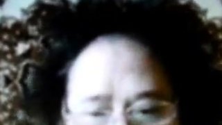 Old Russian Lady on Webcam! Amateur Video!