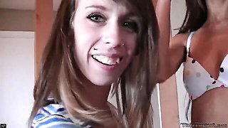 Tiny Trisha - natural tits dirt