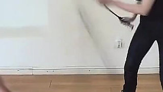 Hot Dommes Tease and Dominate Masked Submissive Slaves