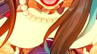 Honkai Star Rail - Ruan Mei Caught Fingering Herself and Fucked on the Spot - 3D Hentai Animations