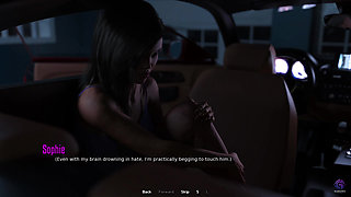 Step Sister Caught Pervy Step Brother Jerking off to Her Panty - 3D Hentai Animated Porn - Life in Santa County