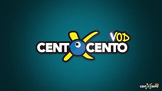 Italian MILF Alex Magni Huge Tits Blowjob & Double Penetration Amateur Homemade