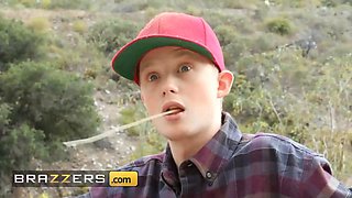 Brazzers - Avery Black & Zoey Sinn book a girls-only glamping adventure that turns to a insane three-way with the farm dude