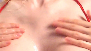 Step Mom Accidentally Sent Nudes to Step Son for Christmas - He Fucked Her and Came Inside