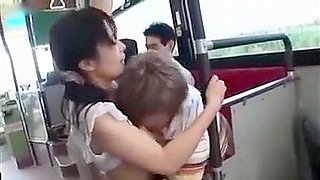Japanese girl bus fuck