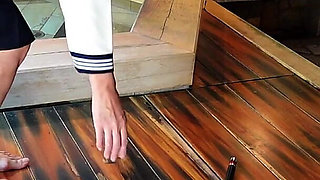 Dripping Uniform, Restrained in a Bathtub, off-campus Lesson