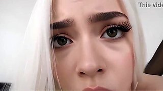 AI Nordic Stunner Black Salami Ejaculation: She Orgasms Noisy As Smash Her Humid, Black Manmeat Packs Her Cock-squeezing Twat