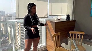 Big Ass Stepmom Fucks Step Son Alone in Apartment - Anal & Blowjob