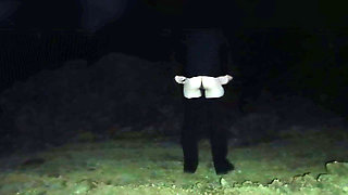 In the Dark, He Touches and Slaps My Bum