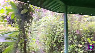 Lewd Large Melons Latin Babe Was Hopeless To Suck Ramrod And Get Drilled In The Rainforest