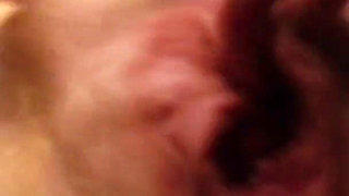 Fingering and Rubbing My Big Labia Pussy Closeup