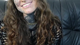 German Scout - German Split Tongue Tattoo Model Balea Scarleg at 2nd Porn