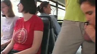 Fucked on public bus